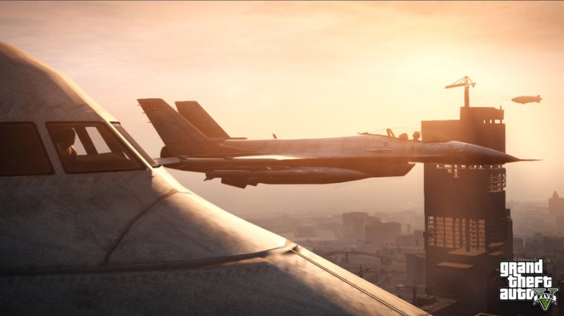 Скриншоты GTA 5- три стихии