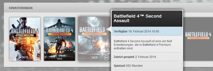 Дополнение Second Assault для BattleField 4 возможно выйдет 18 февраля