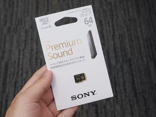 Sony выпускает microSD с поддержкой воспроизведения качественной музыки