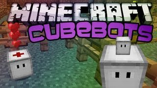 CubeBots 1.4.7 . Собственные боты для добычи ресурсов!