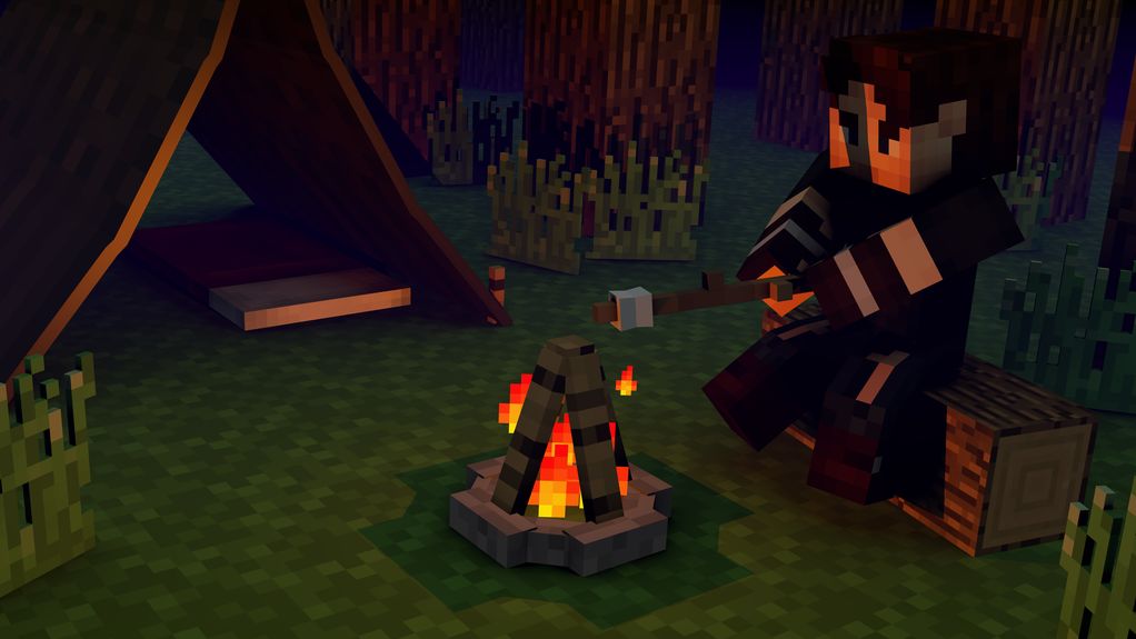 The Campfire [1.4.7] - костёр и палатки!