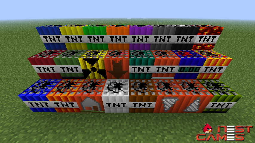 TNT Mod [1.4.7] - пять видов взрывчатки!