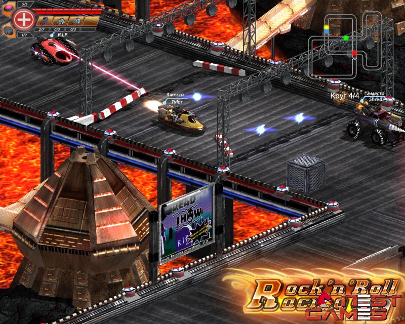 Rock'n'Roll Racing 3D - Ремейк культовой игры!