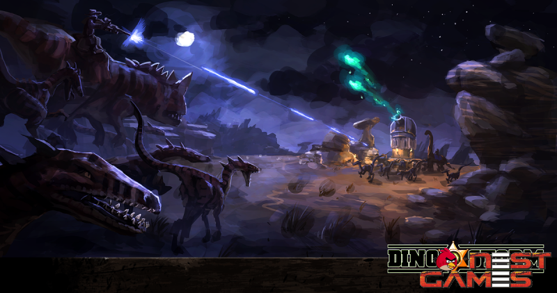 Dino Storm - ковбои на динозаврах!