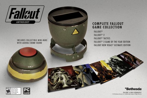 Коллекционное издание Fallout в виде бомбы
